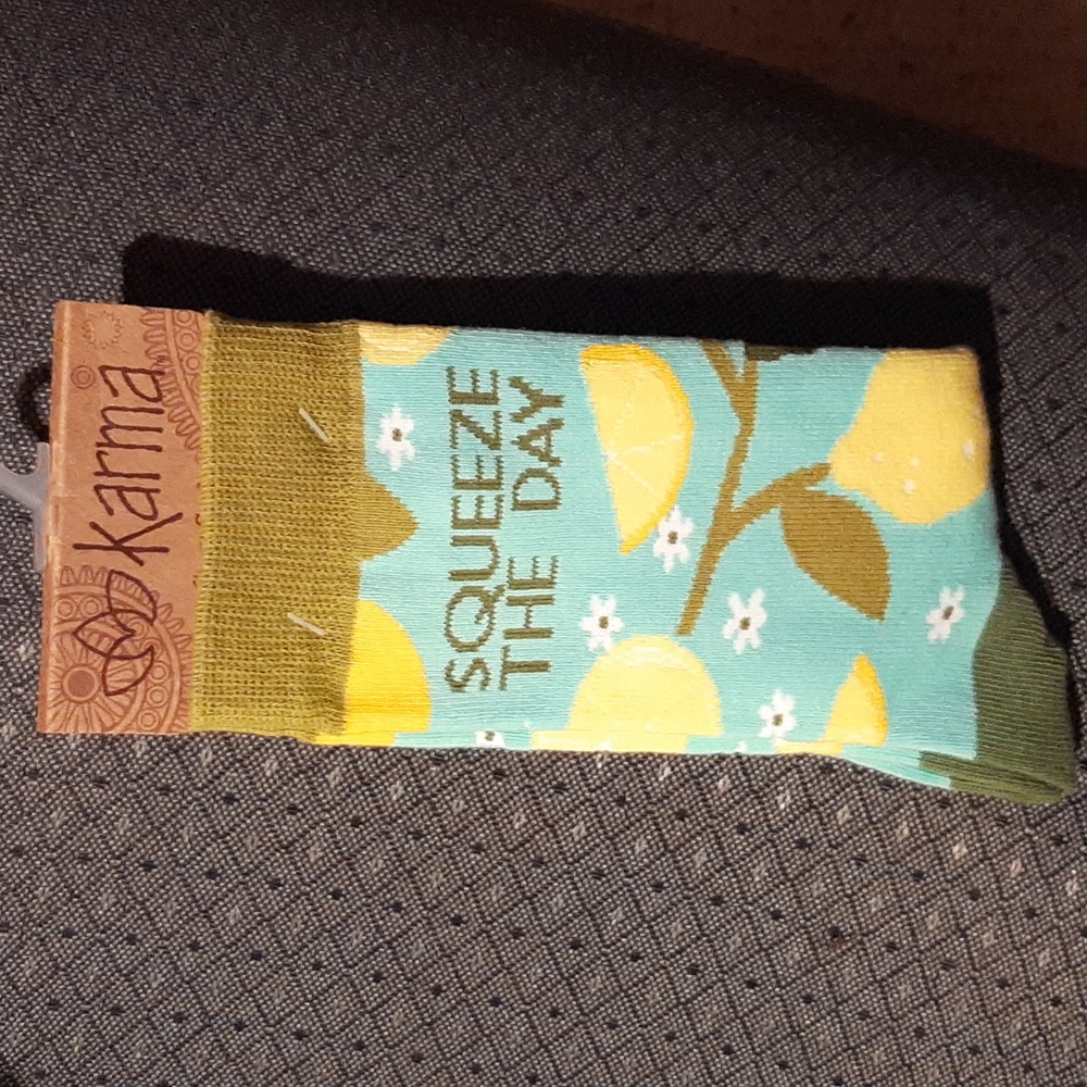 Karma socks "Squeeze the Day"